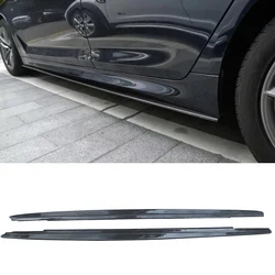 Genuine Carbon Fiber M Performance Style Side Skirts Extensions Bumper for BMW 5 Series G30 M5 F90 2017+