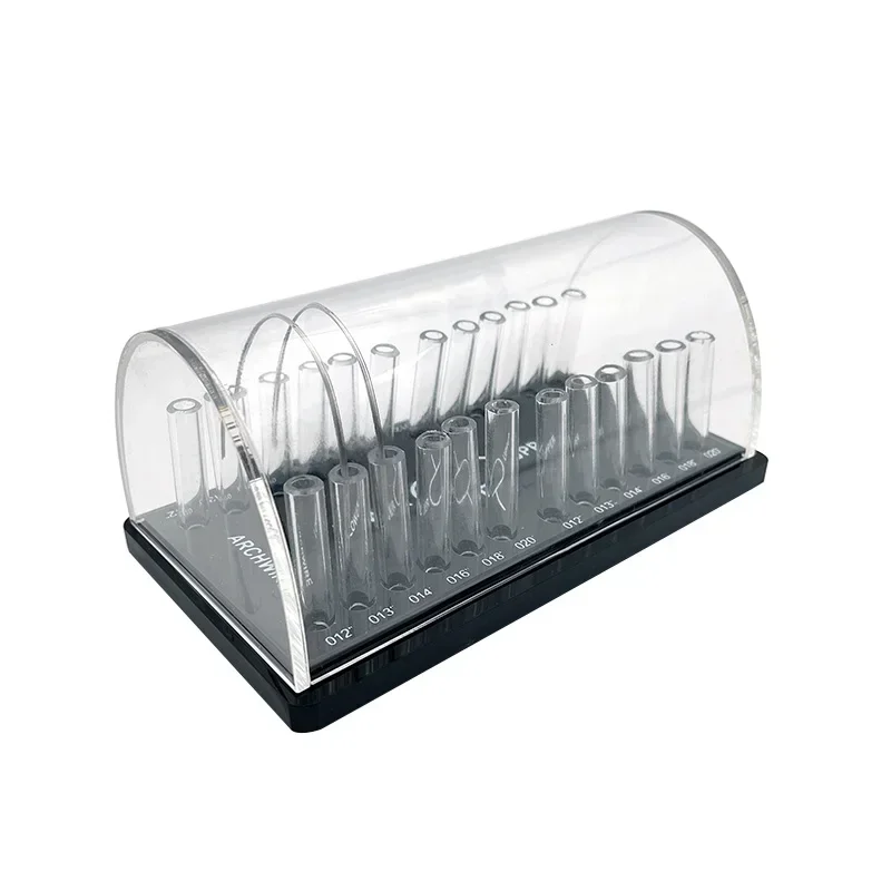 Dental Orthodontic Round Archwire Box Acrylic Dispenser Placing Box Arch Wires Holder Dentist Tool