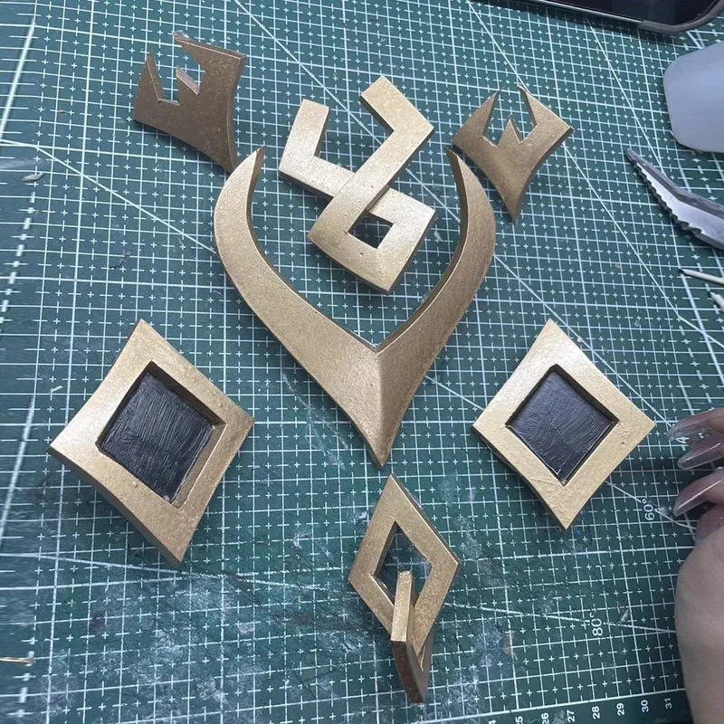 2025 aaa 게임 원신 임팩트 파투이 캡틴 카피타노 마스크 코스프레 성인용 EVA 헬멧 마스크 장식품 할로윈 파티 의상