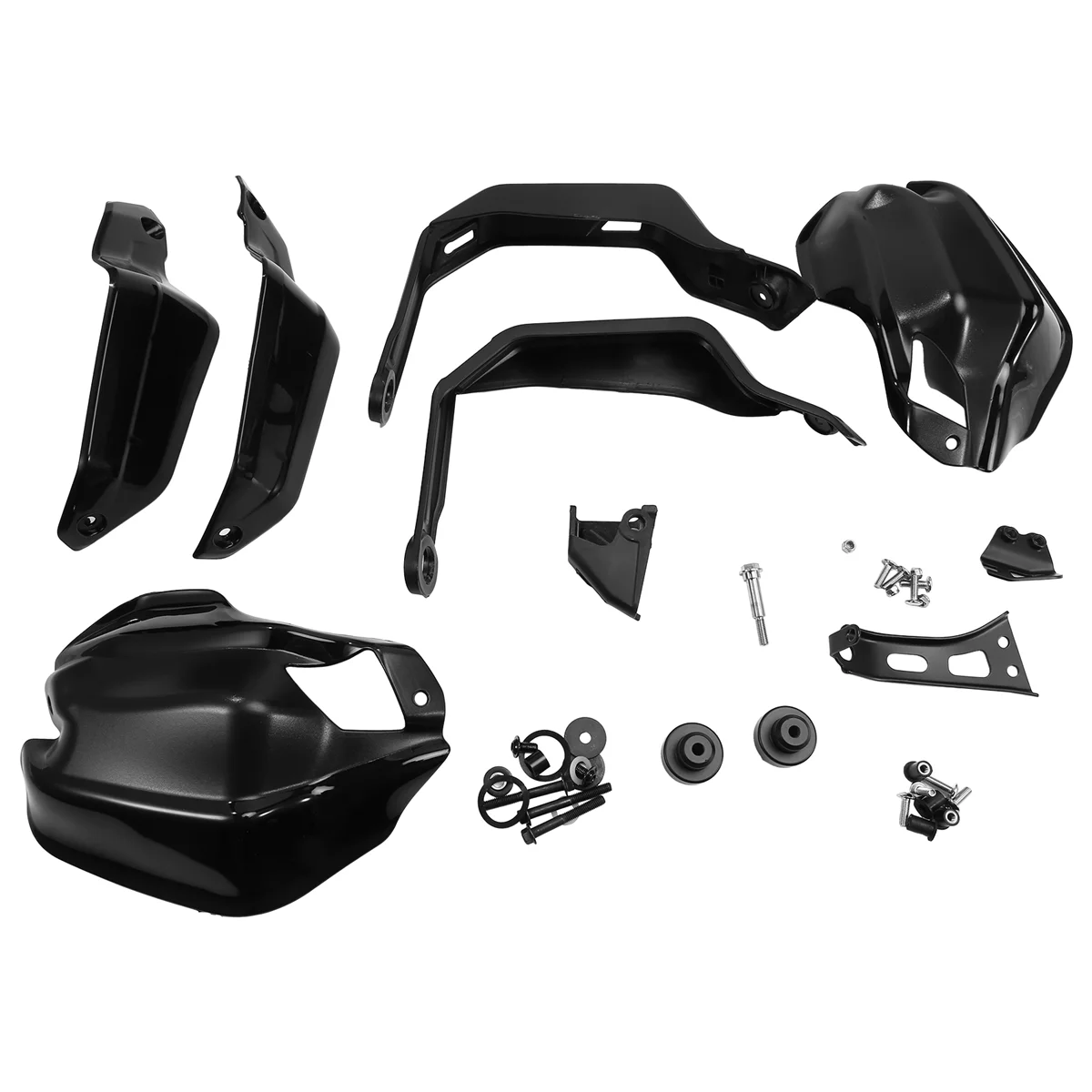 Motorcycle Handguard Extension Kit Handlebar Wind Guard Windshield for TRANSALP XL750 XL 750 2023 Black