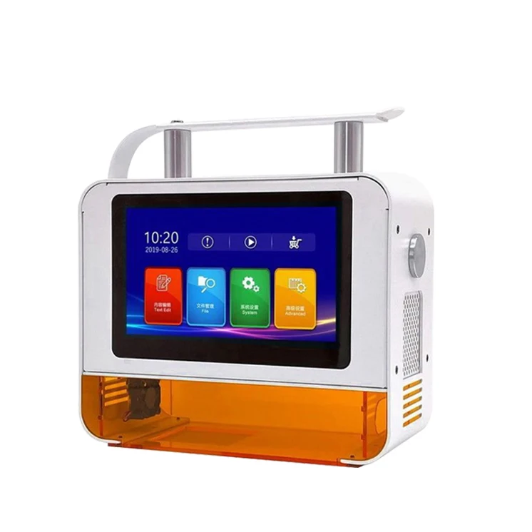 Portable mini  marker 50W semiconductor  marking machine qr code  engraving machine