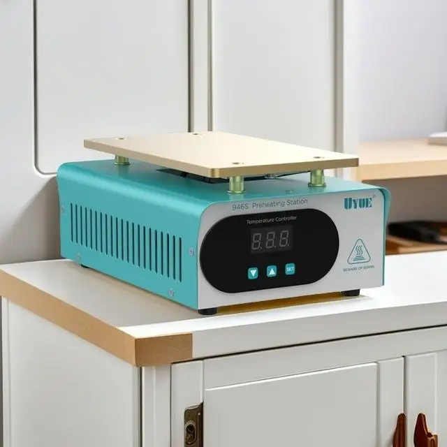 220V/110V UYUE-946S  LCD Screen Separator Heating Platform For Plate Glass Removal Screen Repair Machine Auto Heat Smooth Plate