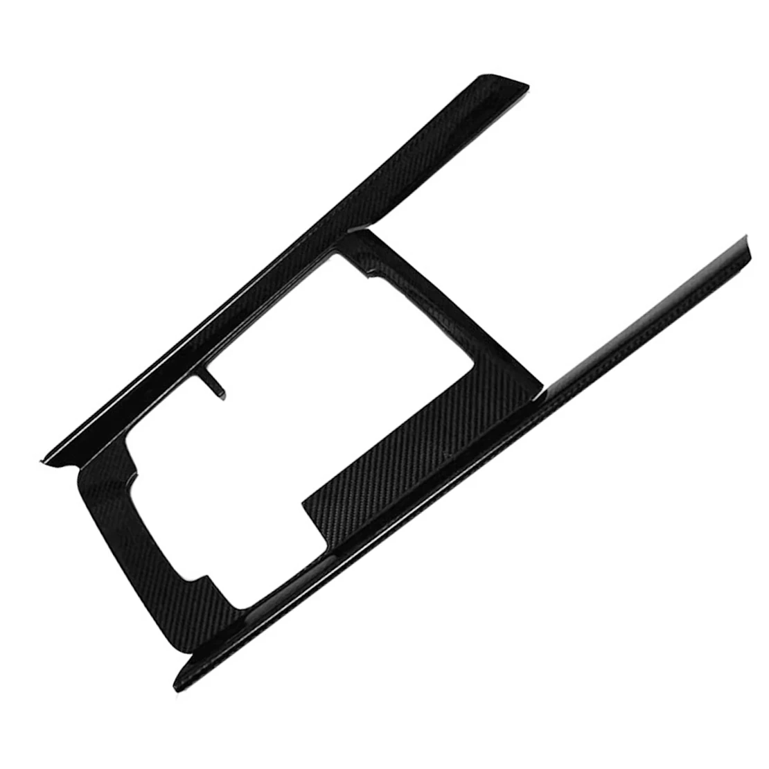 

Car Console Gear Shift Panel Trim Cover Fit for Mazda CX-50 CX50 2023 2024 LHD Carbon Fiber Grain Stainless Steel