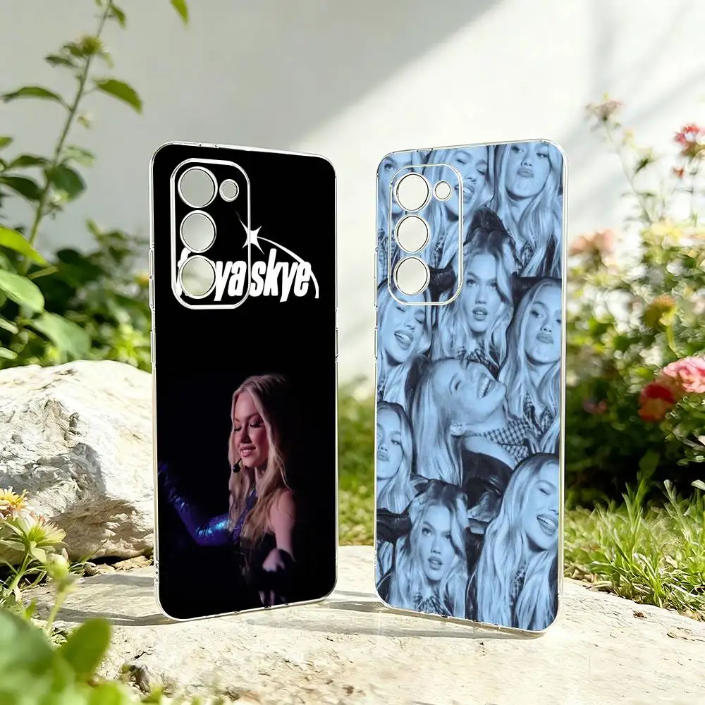 Stylish Singer f-Freya s-Skye Phone Case Transparent Silicone Soft For Samsung Galaxy A73,A72,A71,A70,A53,A52,A51