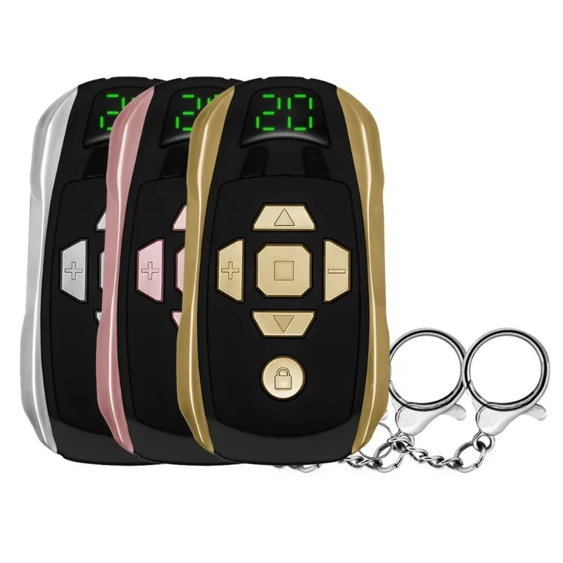 Rechargeable 20-Channel Multi-Frequency Wireless Remote Key Fob, Smart Door Duplicator for Automatic Gates & Rolling Shutters
