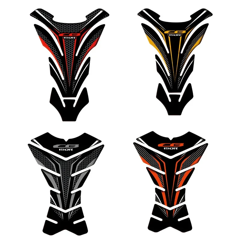 For  CB150R CB 150R Motorcycle Carbon Real Tank Pad Gas Fuel Sticker Decal Emblem Protector