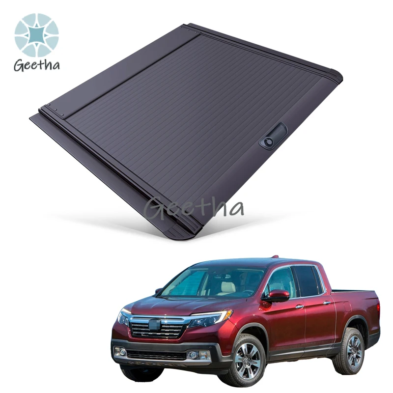 For Car Parts Roller Lid up Pick up Truck Aluminium Alloy Tonneau Cover for Honda Ridgeline 2019+