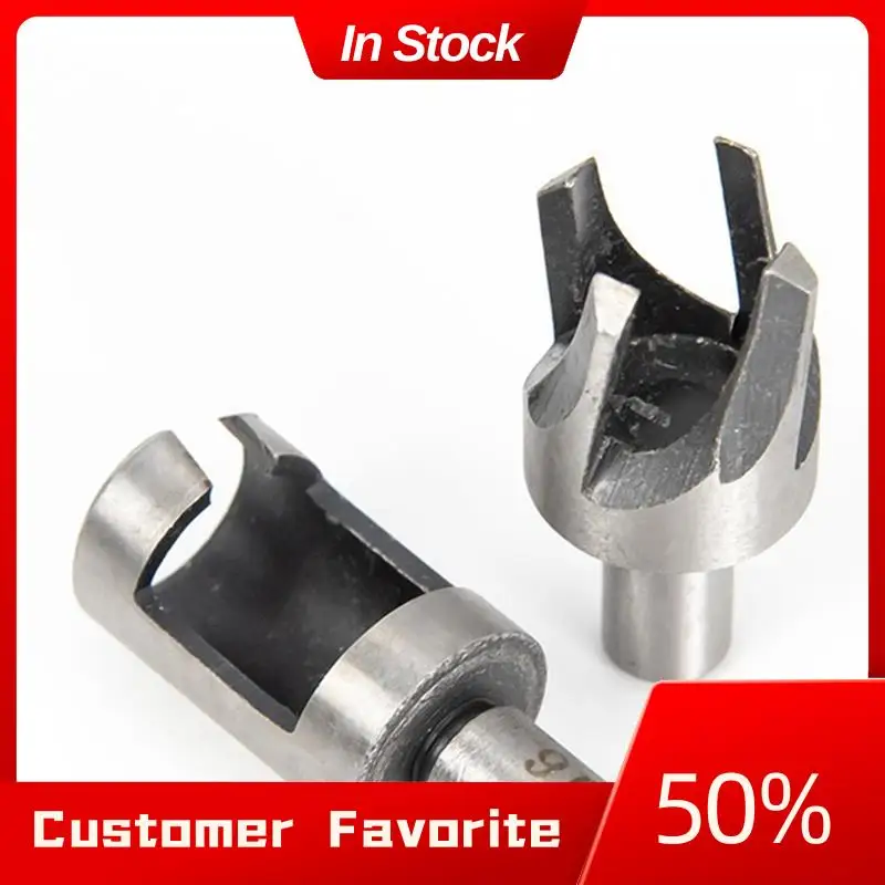 

AT03 Top Cork Drill 8-Piece Set Woodworking Hole Opener Set Drilling Bit Cork Drill Claw Reaming Bit Tool Easy To Use
