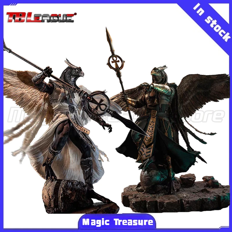 

【MT】Оригинальная коллекционная фигурка TBLeague PL2021-177A/B Gold Silver Horus God of The Sky 1/6