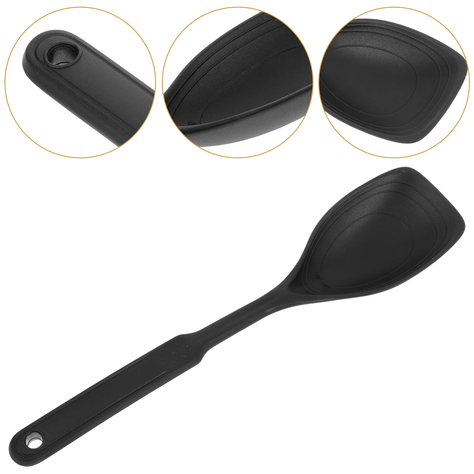 

Silicone Cooking Spatula Non-Stick Scratch Resistant Kitchen Utensil for Cooking Stirring Serving Baking