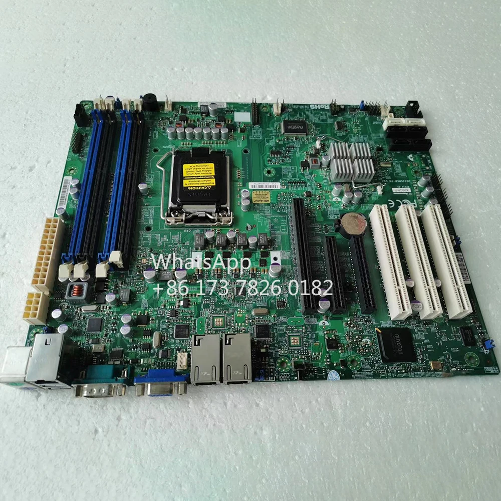 Server Motherboard C204 Chipset LGA1155 DDR3 E3-1200 For Supermicro X9SCA-F