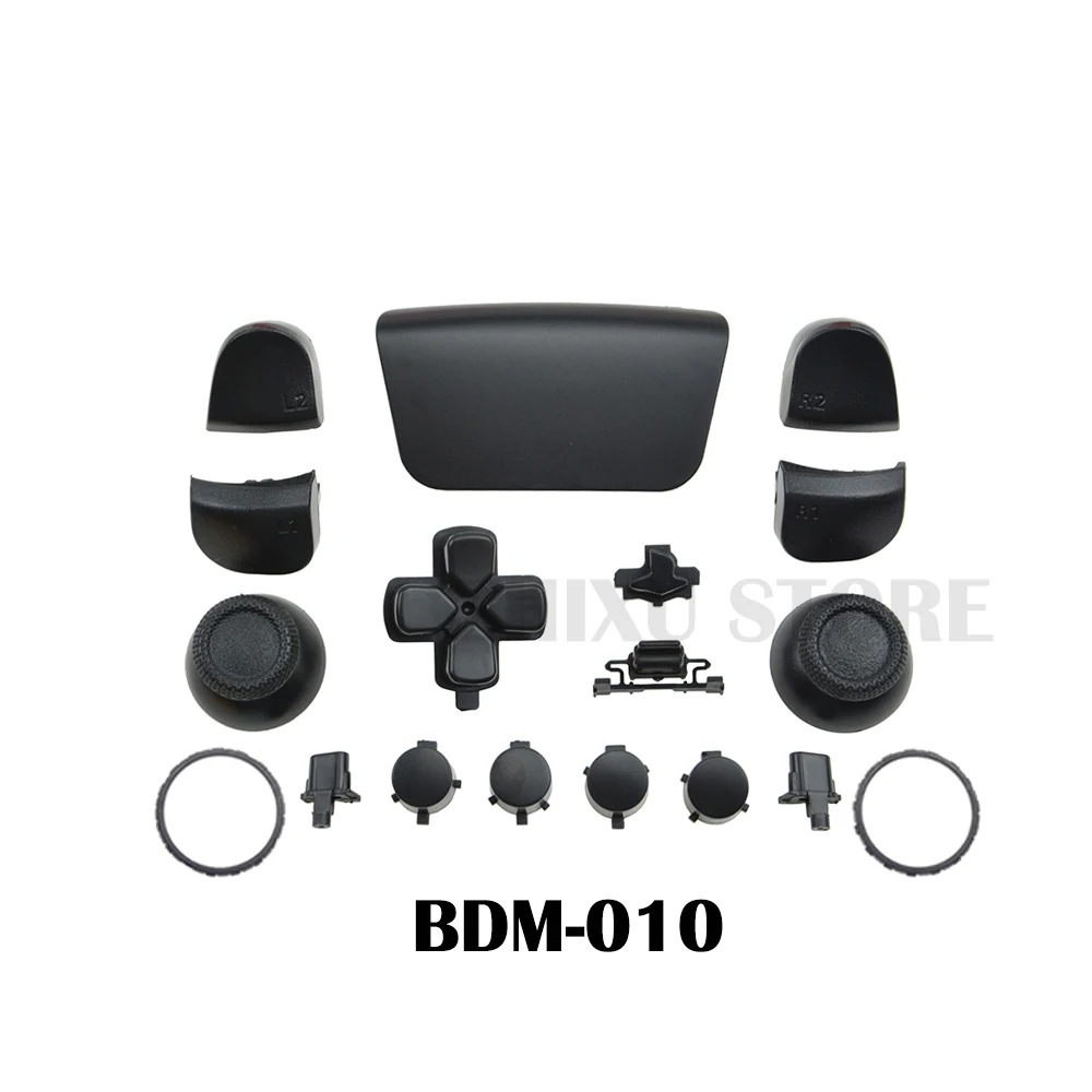 1Set Replacement Buttons Set D-Pad L1 R1 L2 R2 Trigger Button Key Accent Ring For PS5 BDM-010 BDM-020 V1 V2 1.0 2.0 Controller