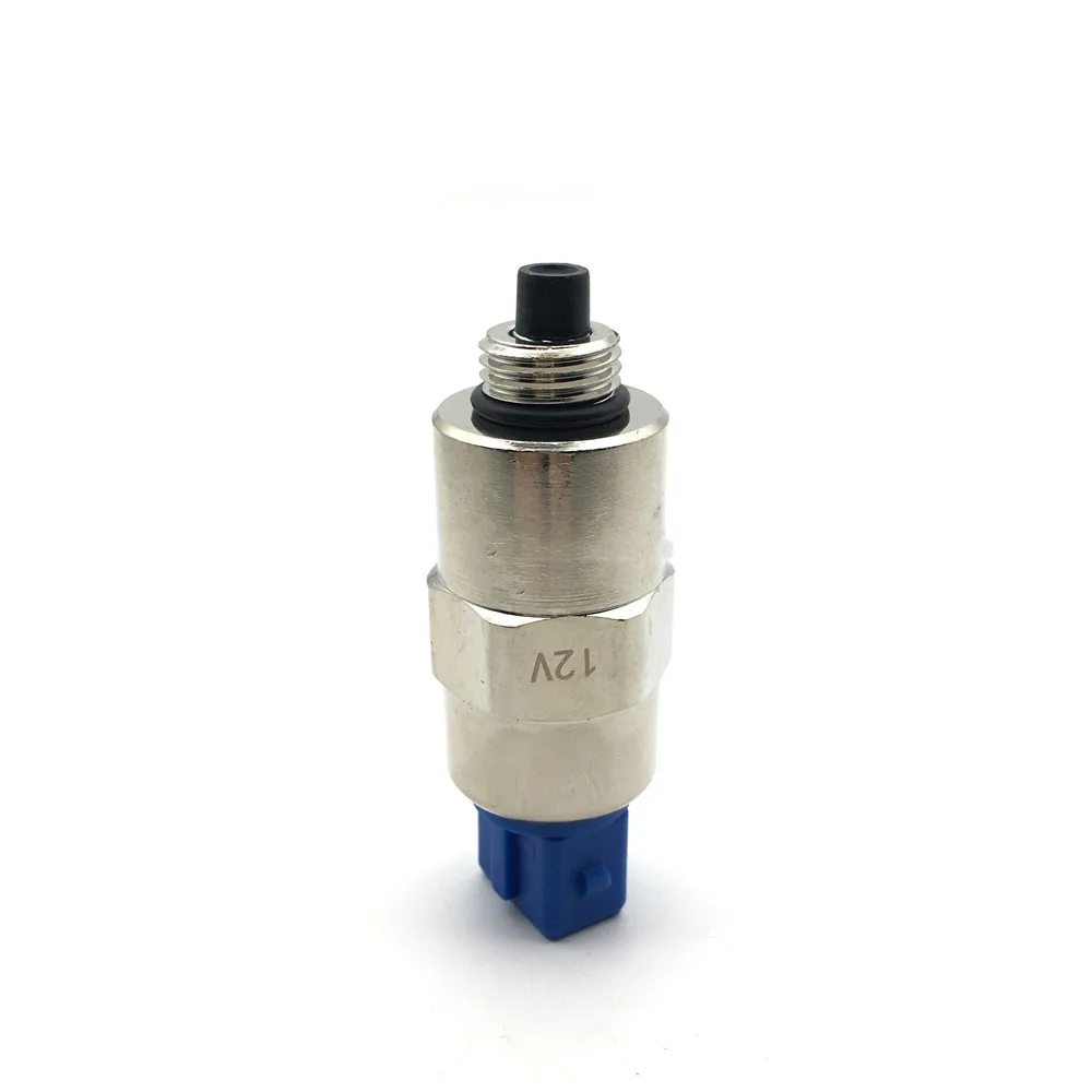 For 643244 E312 313D2GC 318 320D2 320GC Diesel Pump High Pressure Solenoid Valve Flame Cut Off Valve Excavator Parts