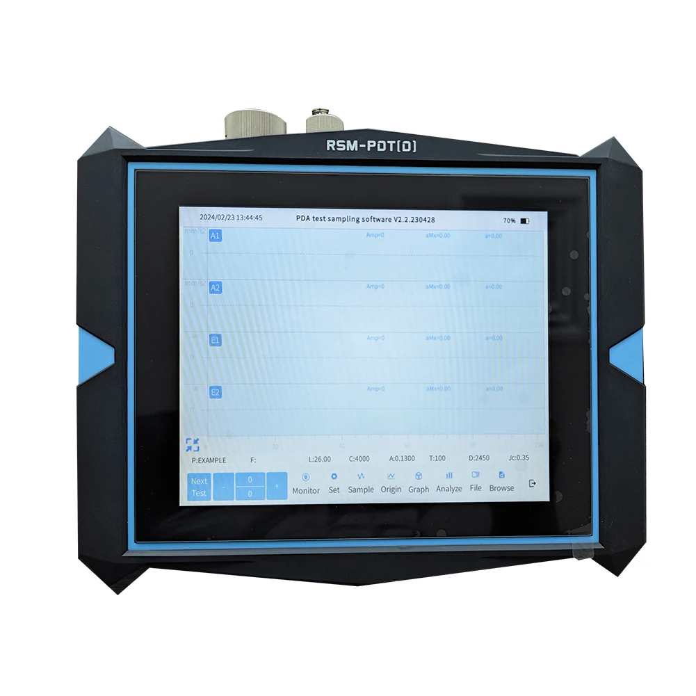 High Accurate PDA Pile Driving Analyzer Price Pile Dynamic Analysis Test