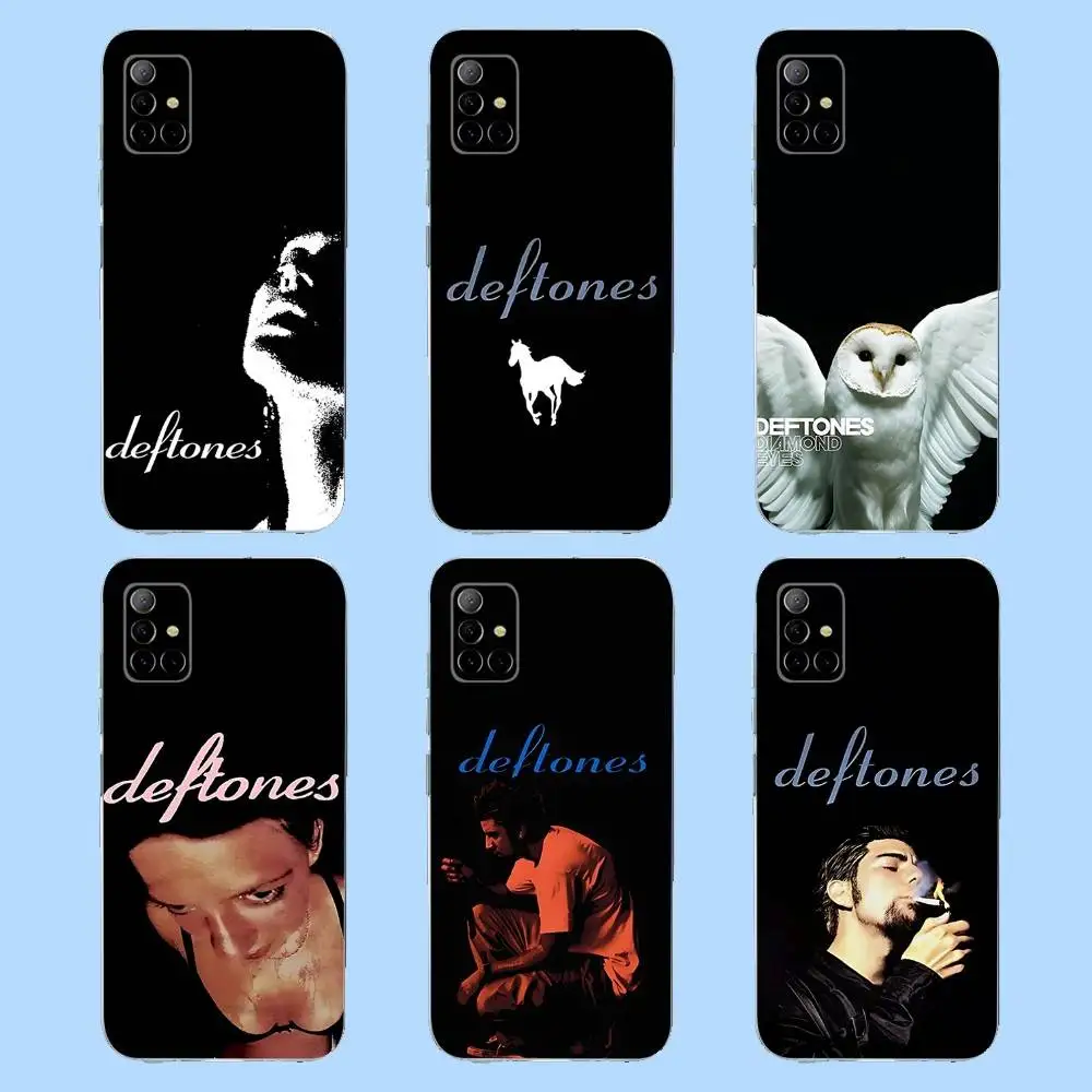 

Band D-Deftones Phone Case For Samsung S 23,22,10,9,8 A 71,52,51,30,21S,12 PIus,E,Lite Note20 Ultra Clear Soft