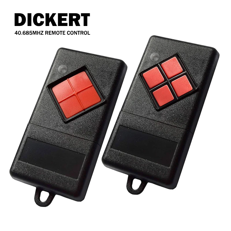 

Replacement 40 MHz DICKERT MAHS40-01MAHS40-04 Garage Door Remote Control 40.685MHz Electric Gate Transmitter
