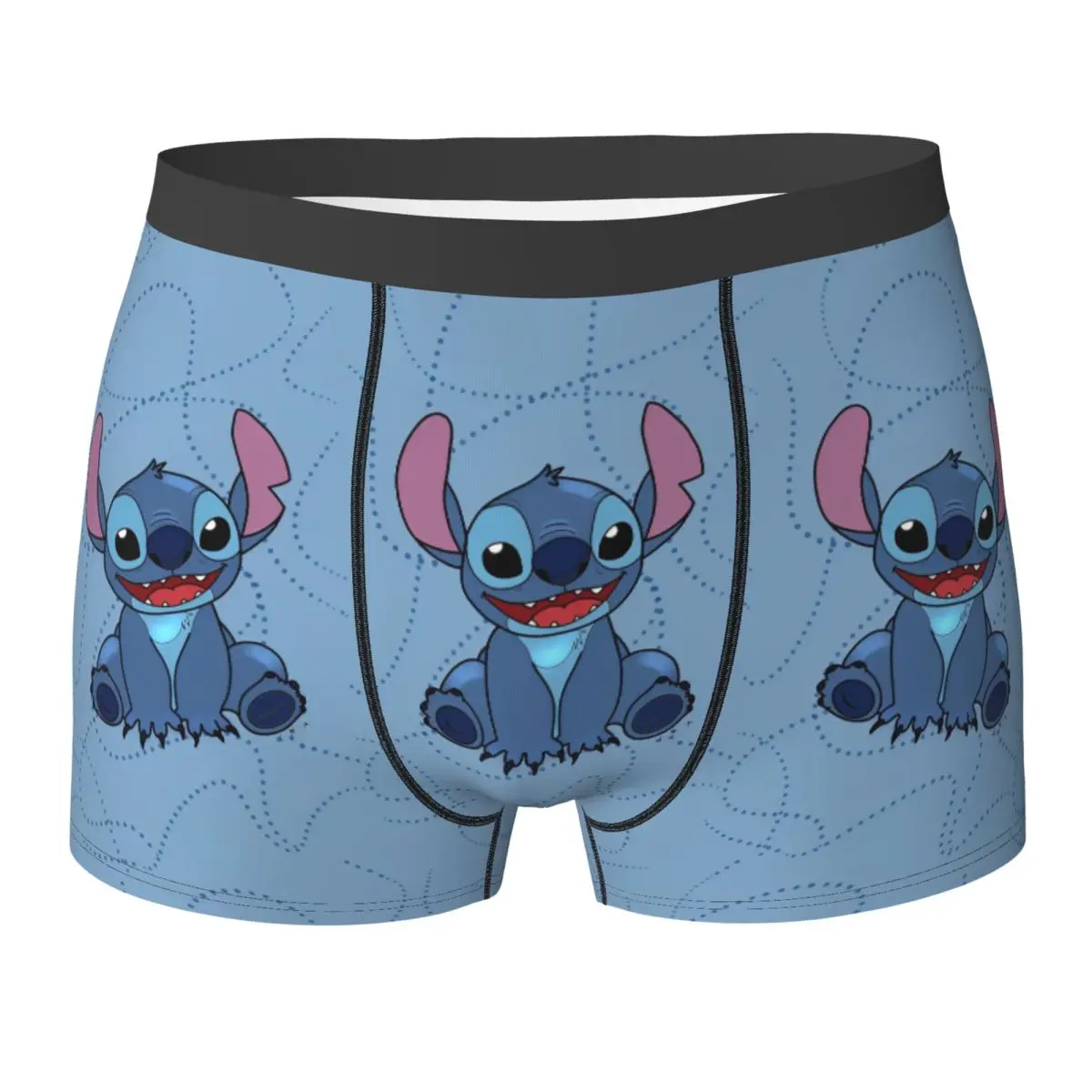 

Stitch And Angel Shorts Briefs Underwear Quality Man Comfortable Boxer Shorts Design Large Size Panties