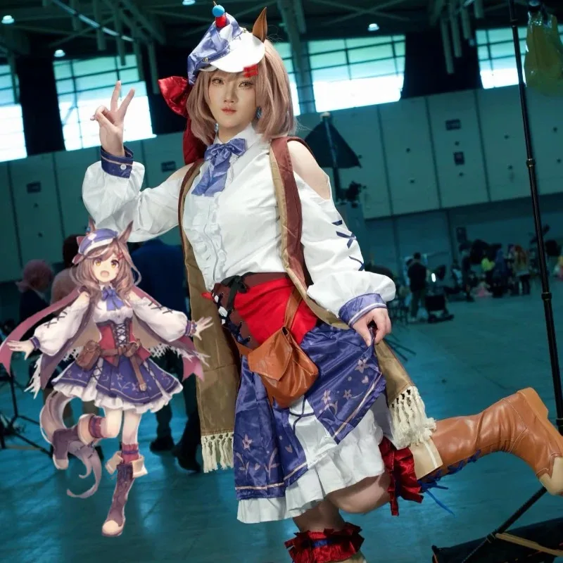 Matikanetannhauser Uma Musume Anime Race Queen Cosplay Costume Pretty Derby Uniform Role Play Halloween Conventions Women Girls