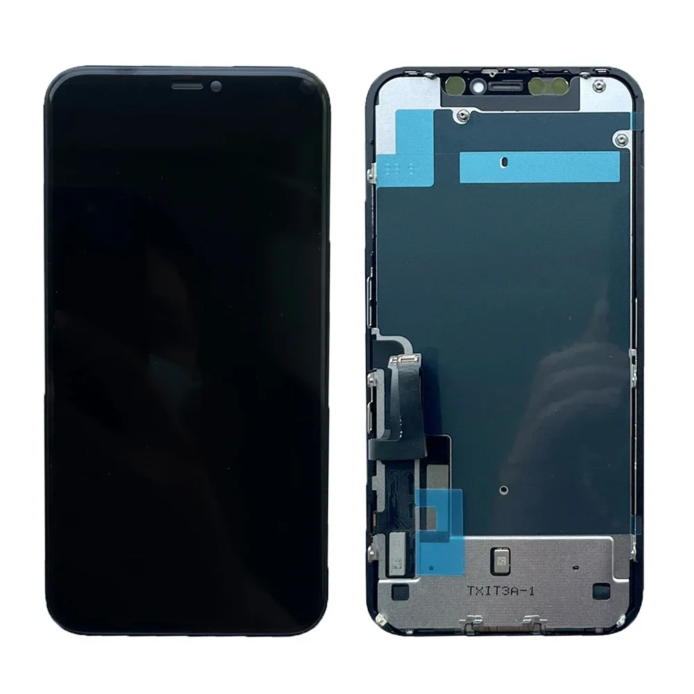 LCD OLED Screen for 11, 12 Pro Max Display, X, Xs Max, Xr, 12, 13 Mini, 14 Plus, 3D Touch Assembly Replacement, Fix Parts