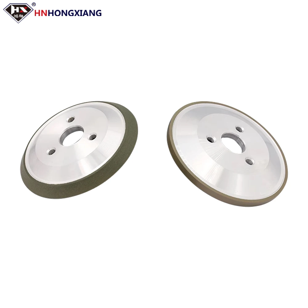 125mm Diamond Resin Grinding Wheel Knife Sharpening Machine Alloy Three-Hole Butterfly Shaped Wheel Tungsten Steel PCD Cutter