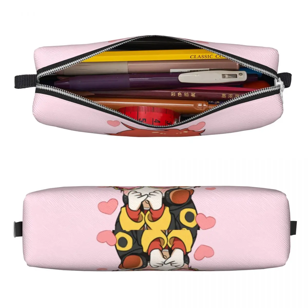 Creative Mystic Messenger 707 Emoticon Pencil Cases Pencil Box Pen for Student Capacity Bags Students School Zipper Stationery