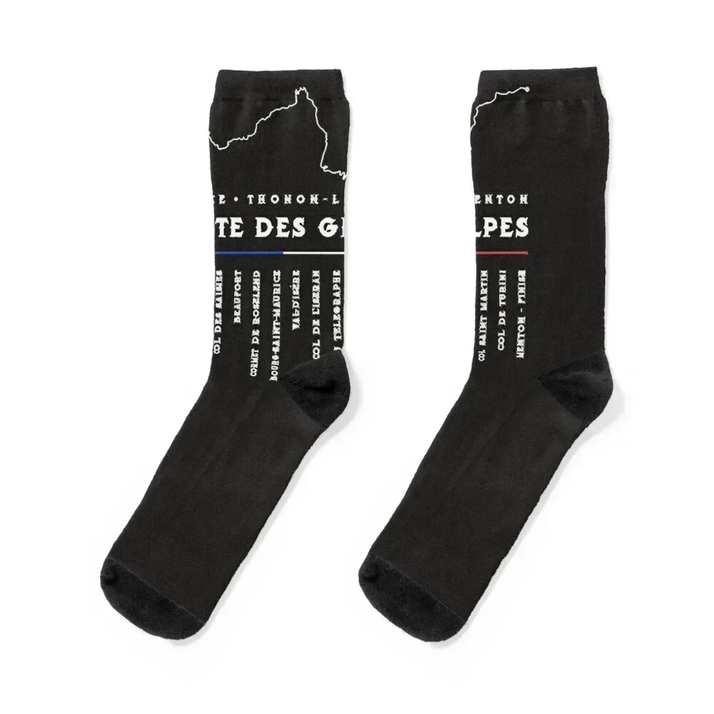 

Route des Grandes Alpes France 2018 Socks Crossfit Wholesale Heating sock hockey Men Socks Luxury Brand Women's