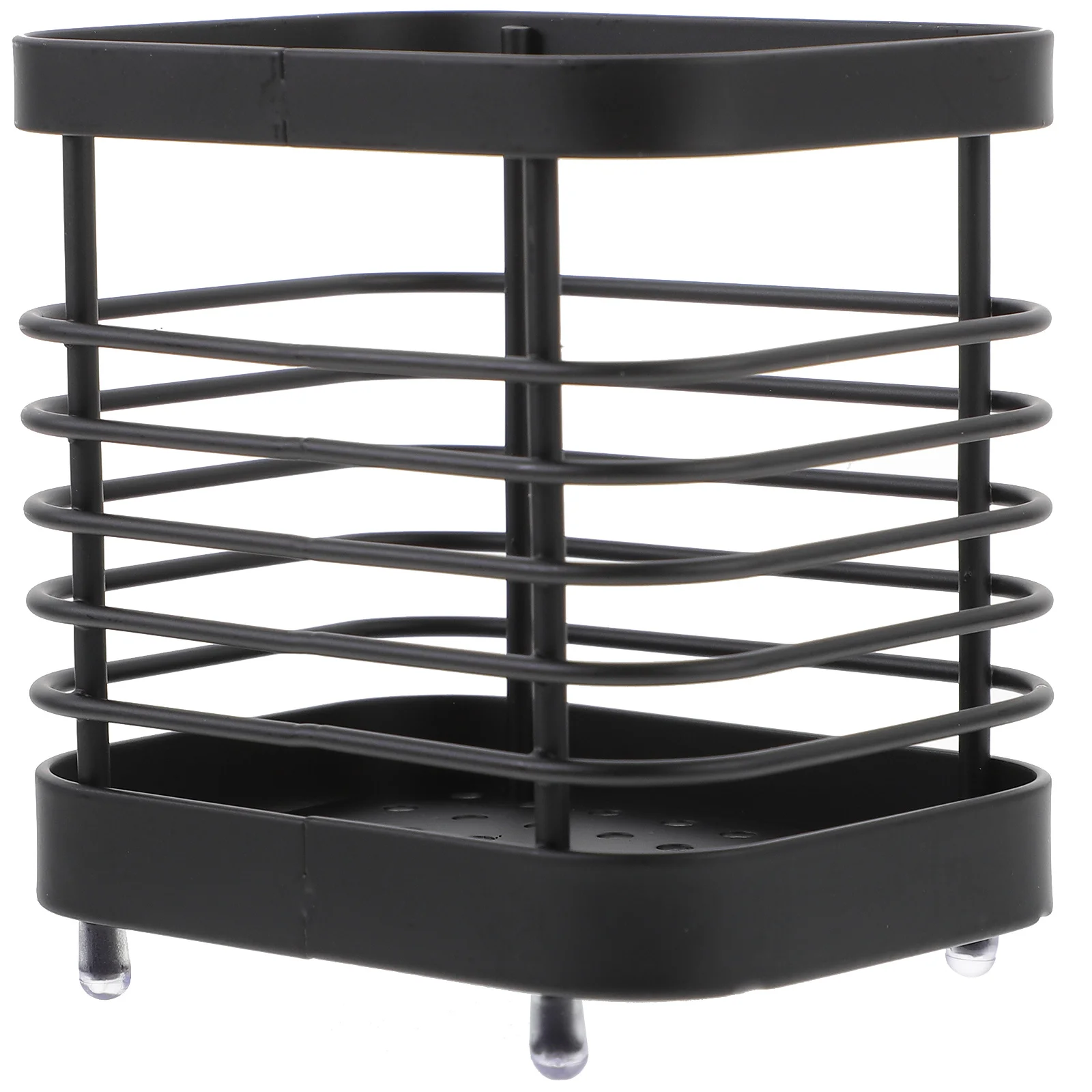 

Stainless Steel Chopstick Holder Compact Utensil Drying Rack For Kitchen Counter Drain Shelf Cutlery Container Kitchen