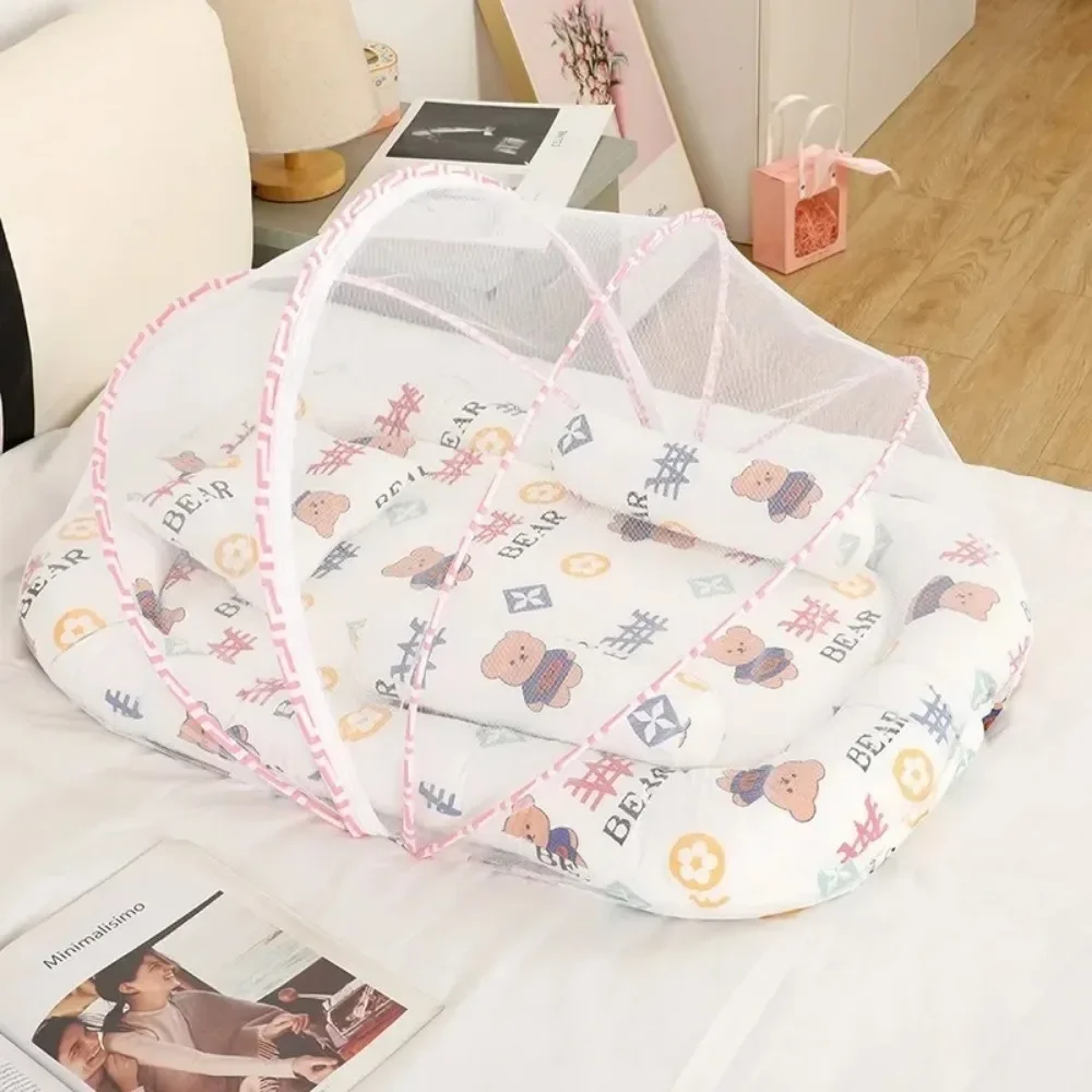 Anti-mosquito Net Portable Newborn Bionic Sleeping Mat Mattress Bed-in-bed Crib Baby Baby