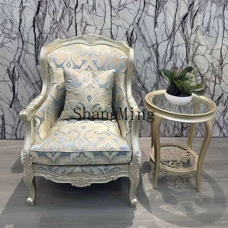 DHY light luxury single chair bedroom decorative sofa chair balcony tiger chair