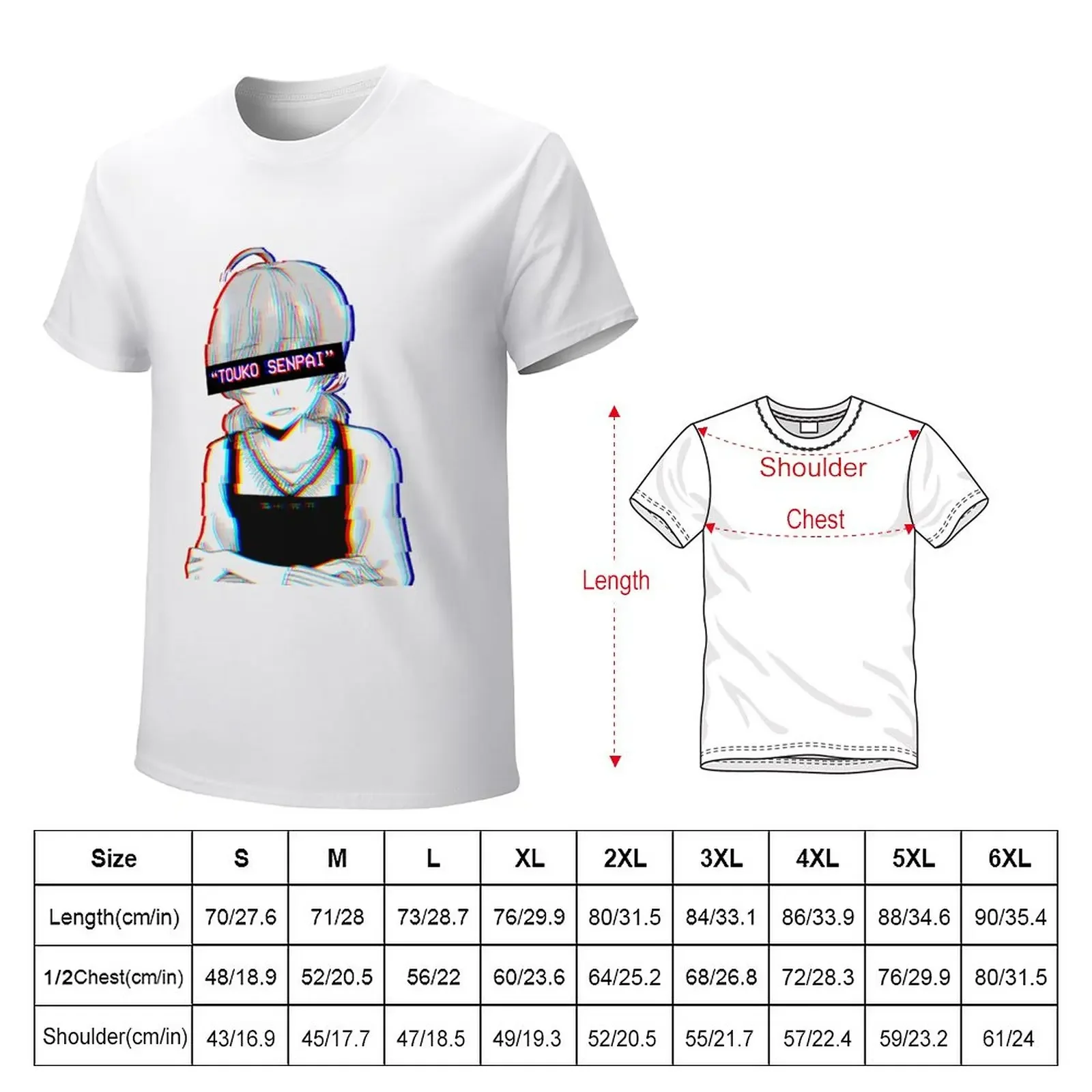 Touko Senpai T-Shirt new edition tops korean fashion t shirt men