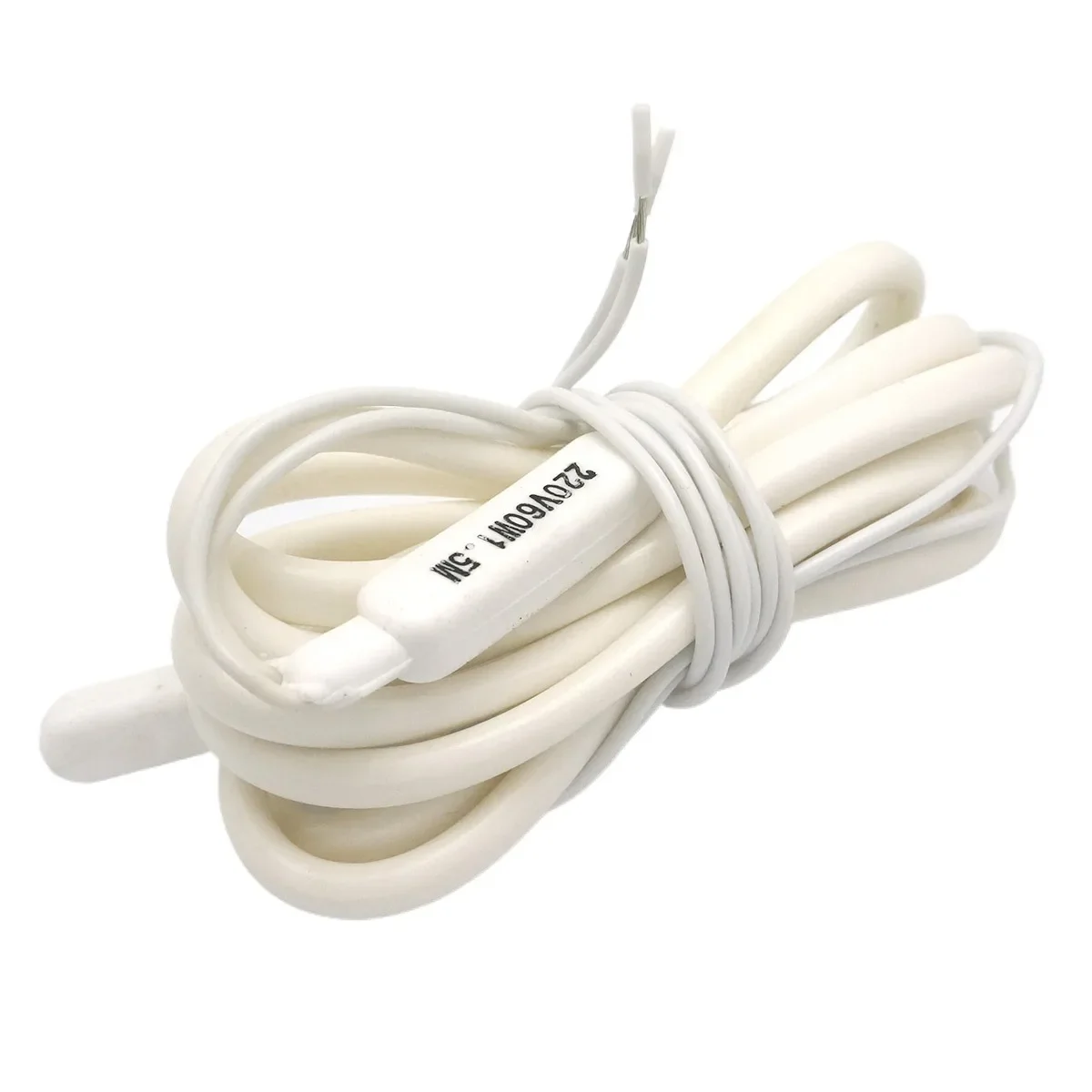 1.5 Meter 220-230V 70 Celsius Waterproof Silicone Insulated Heater Wire Unfreezer for Drain-pipe Electrical Wires