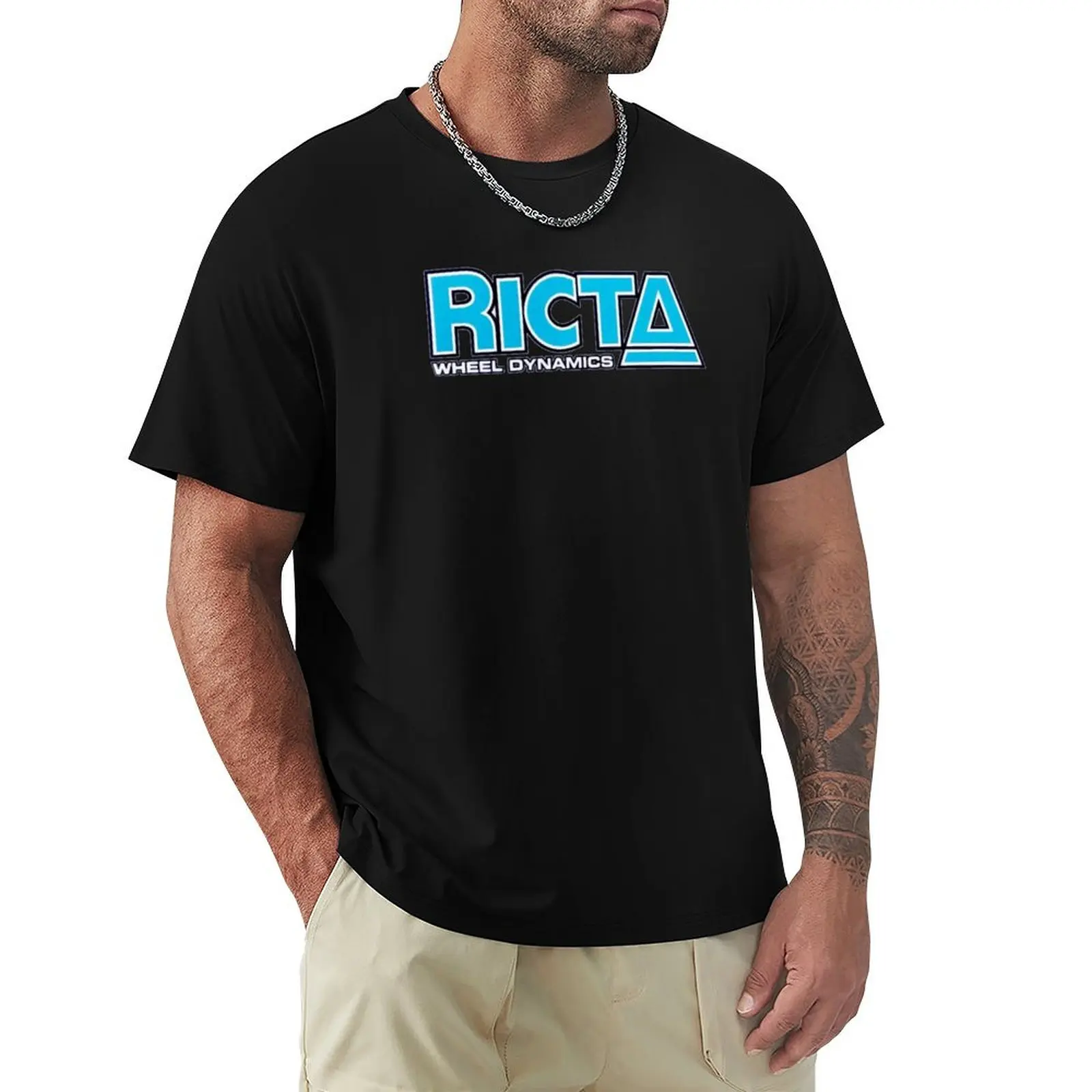 

Ricta Skateboard T-Shirt anime funnys plus sizes oversized mens t shirts casual stylish