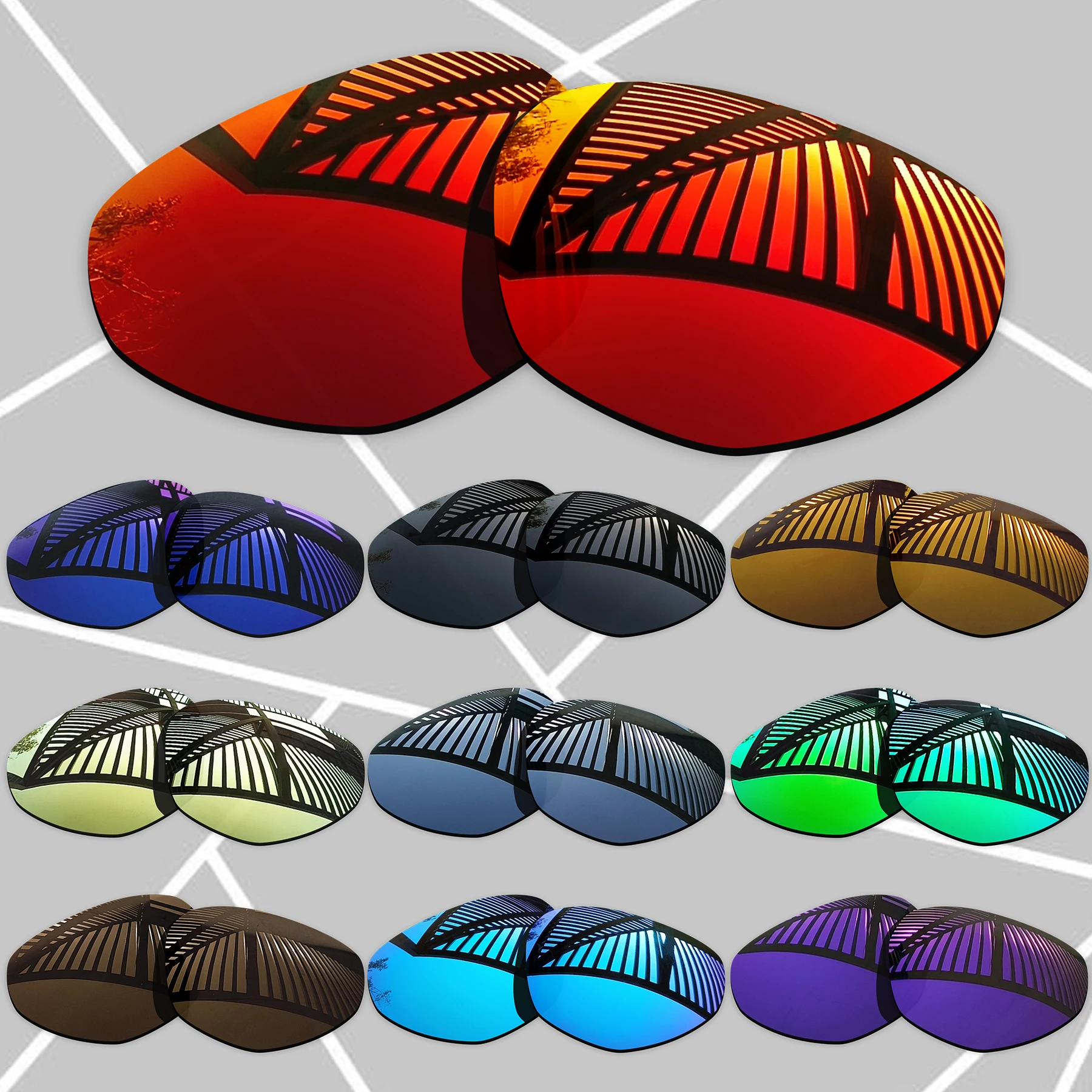 

Улучшенные сменные поляризационные линзы E.O.S, совместимые с солнцезащитными очками Jimmy CHOO JC5022B-55 5002, 55 мм — несколько вариантов