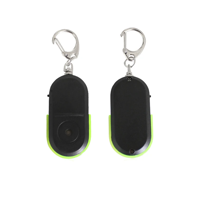 Mini Anti-Lost Whistle Key Finder Wireless Alarm Smart Tag Key Locator Schlüssel bund Tracker Pfeife Sound LED Light Tracker