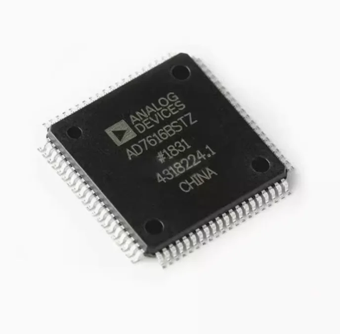 

1-10 шт. AD7616BSTZ AD7616 LQFP80 аналого-цифровой преобразователь 100% новый и оригинальный