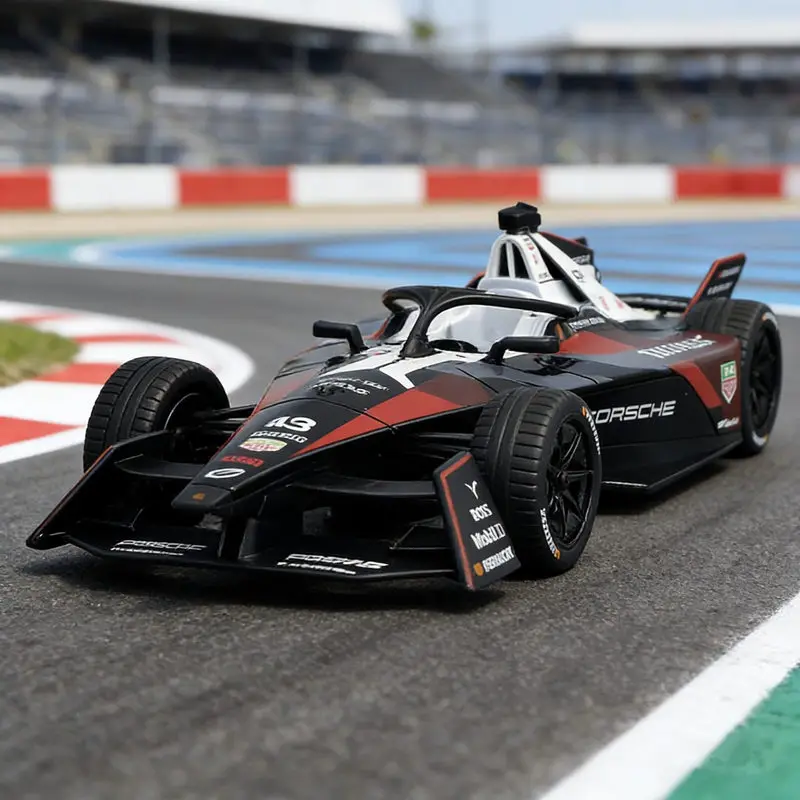 Modèle de voiture de course électrique en alliage 1:24, voiture de sport de formule 1, simulation de voitures de sport, modèles de voitures supercar en métal moulé sous pression, cadeaux pour enfants