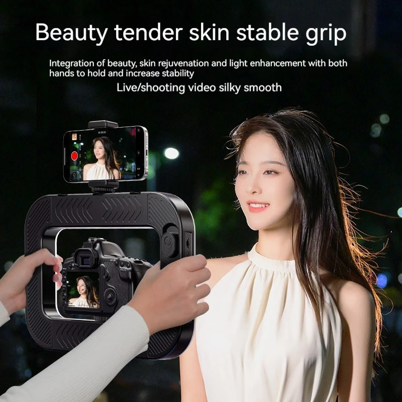 Three-Color Dimming Ring Light: Perfect for Selfie and Live Streaming – Only .10!