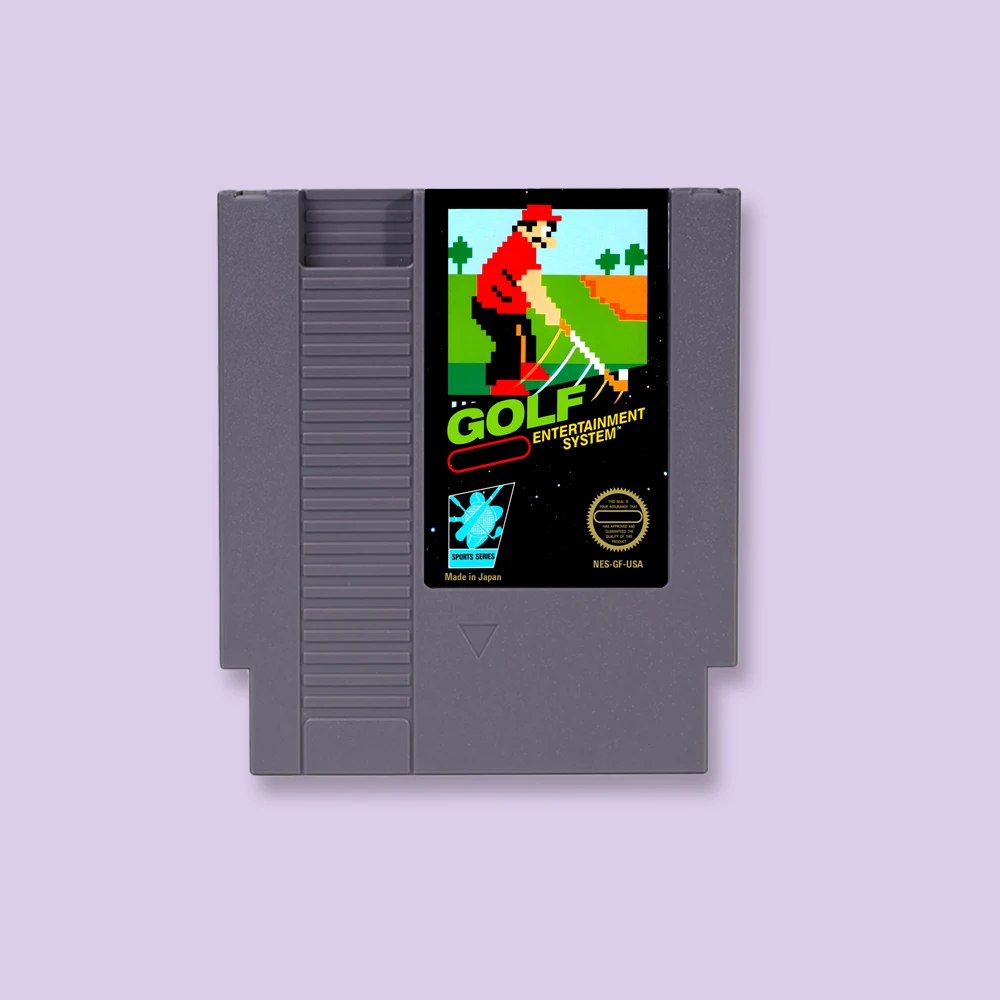

Golf Game Cartridge Action Game For NES 8Bit 72PIN Consoles Game Card