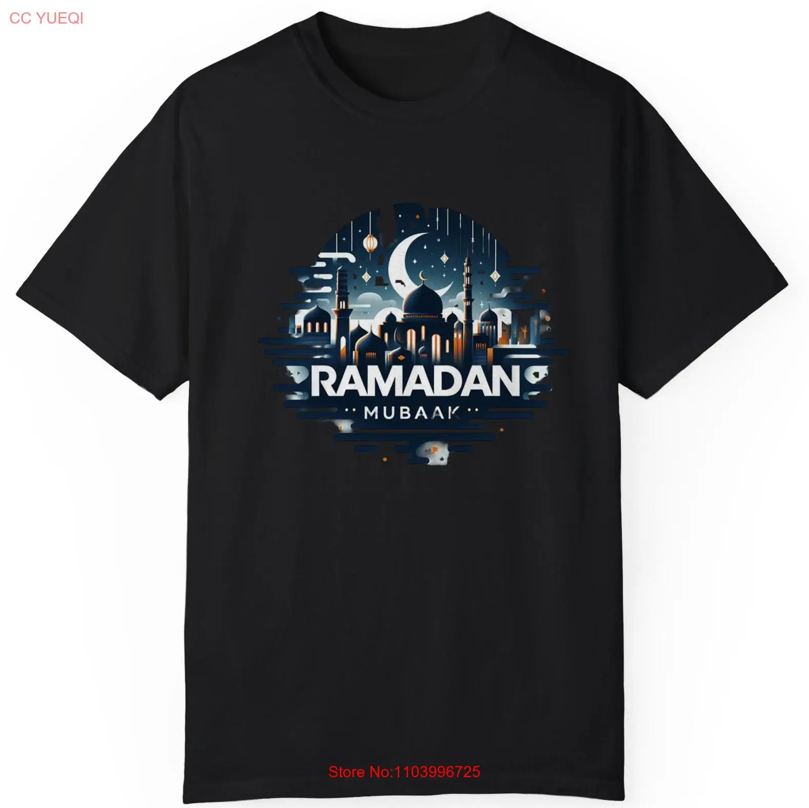 Ramadan Mubarak Muharram Celebration Great Gift Unisex T-Shirt S-5XL