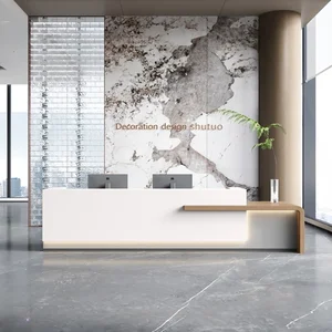 Reception reception counter tables auxiliary table in foot Office table pulpites of church balcony for mobile beauty room 10 Main Pulpit Sales - №6