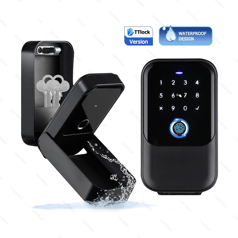 

TTlock Smartkey Lock Box Home Key Wireless Smartlock Box Electronic Key Box App Digital Code Bluetooth Key Safe Padlock for Host