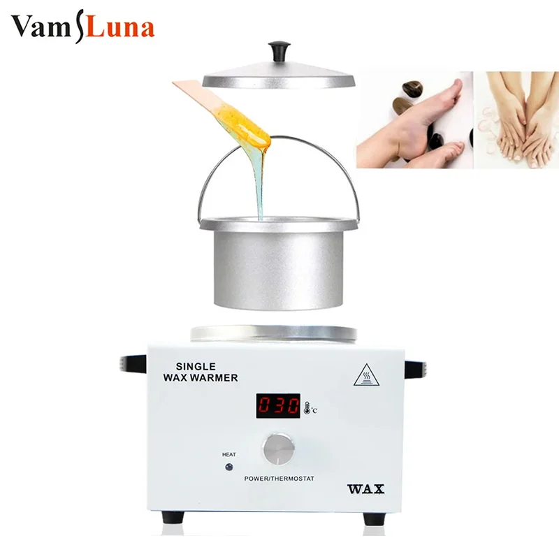 Display Wax Warmer Electronic Heater Tool Adjustable Temperature Facial Skin SPA Equipment Paraffin Hot Hair Removal