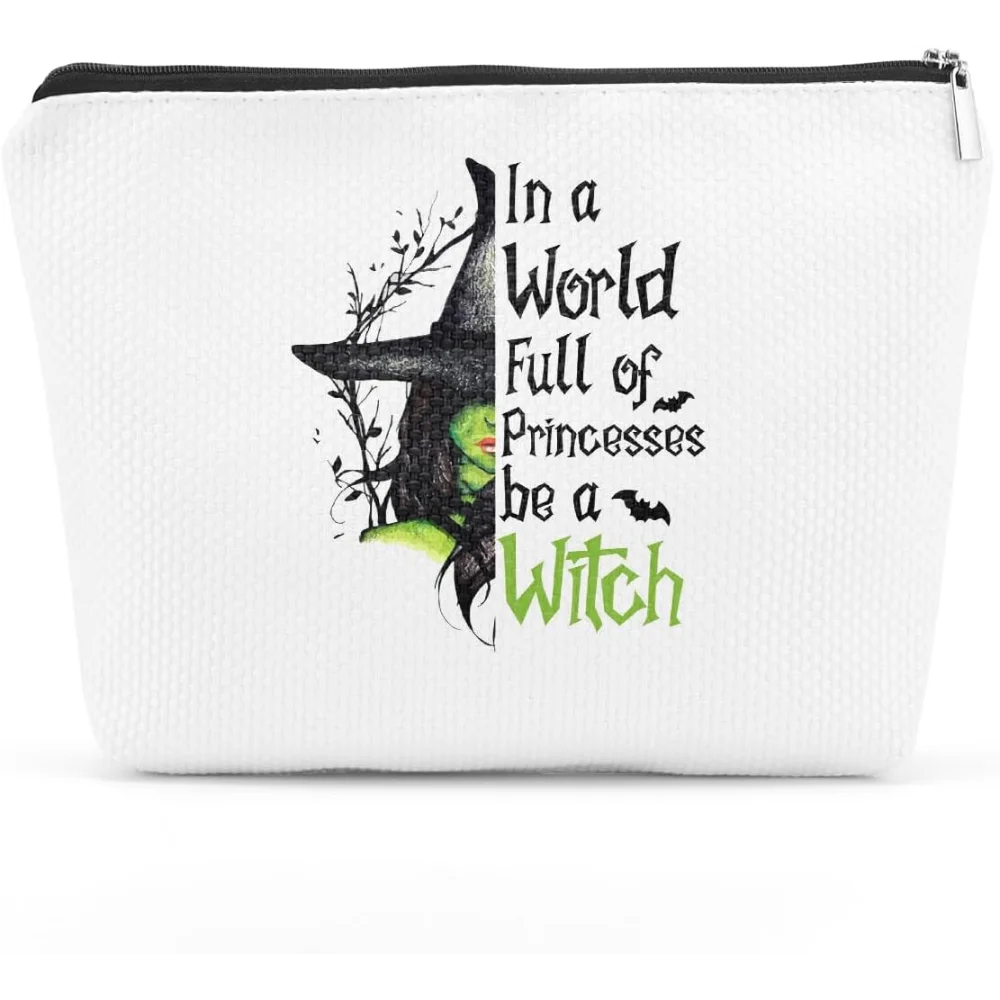 

Witchy Gifts Witchcraft Bag Witch Stuff Cosmetic Bag for Halloween Gifts for Witchcraft Lovers Women Female Friends Coven Sister