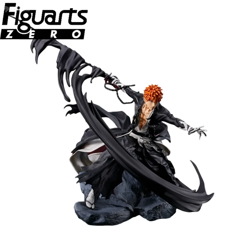 BLEACH Original BANDAI Figuarts Zero Kurosaki Ichigo Anime Figure Thousand Years of Bloody War Collection Boxed Model Doll Toys