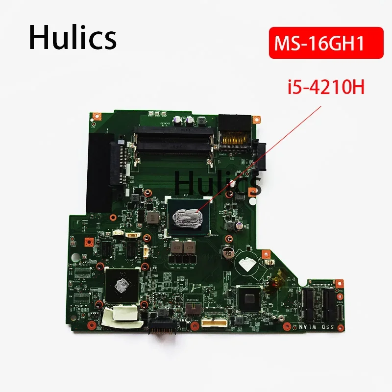 

Hulics использовала материнскую плату MS-16GH1 для ноутбука MSI GE60 GP60 SR1Q0 CPU I5-4210H