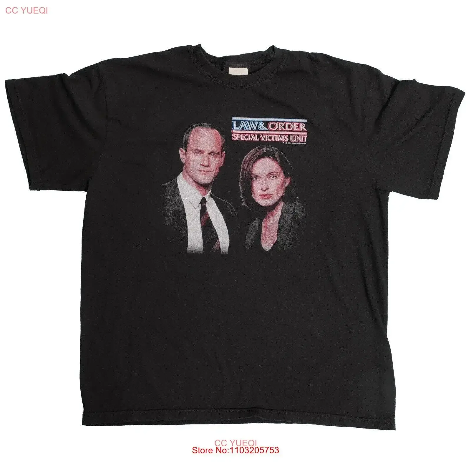 

Футболка Law Order Special Victims Unit SVU Drama Tv Series NYC Benson Stabler XL, винтажная стираная унисекс, слегка стильная, мягкая