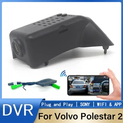 New! Plug and play Car Dvr Dash Cam Camera Video Recorder Original For Volvo Polestar 2 2020 2021 2022 2023 UHD 4K DashCam