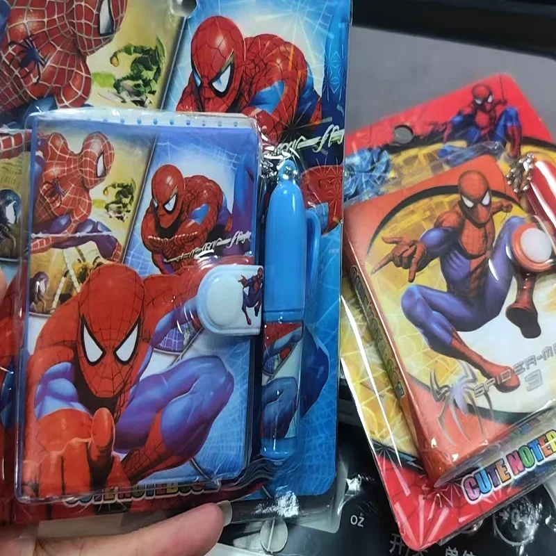 Marvel's Spider-Man stationery, stationery set, mini notebook and ballpoint pen combo, pocket notebook, student reward set