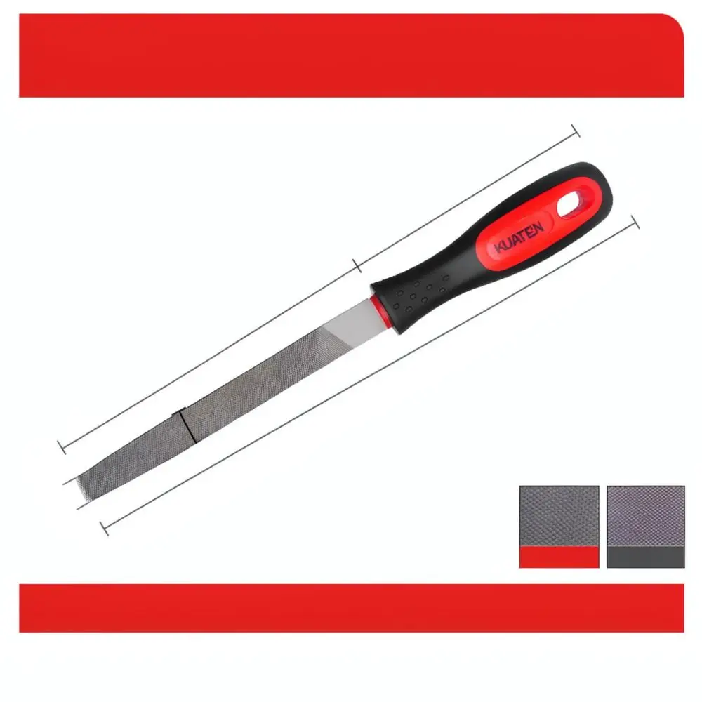 For For Kuaten Steel Rasp File Set High Hardness Metal Wood Crafting Tools Manual Shaping Deburring Flat Round Triangle Toolset