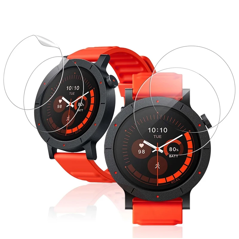 5PCS Screen Protector For CMF Watch 3 Pro TPU Material Scratch-Resistant High Transparency HD Soft Screen Protector For CMF 3Pro